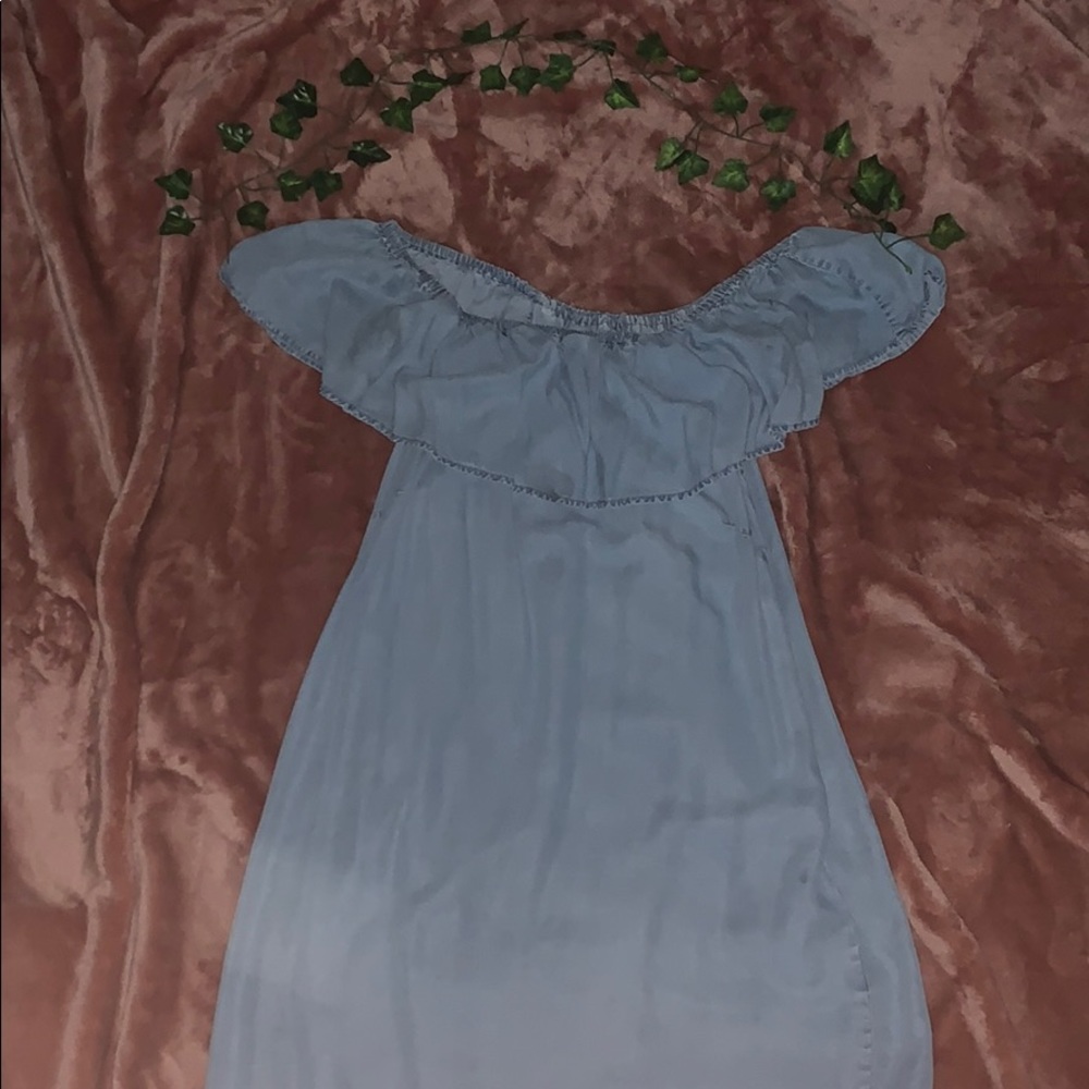 Forever 21 chambray dress